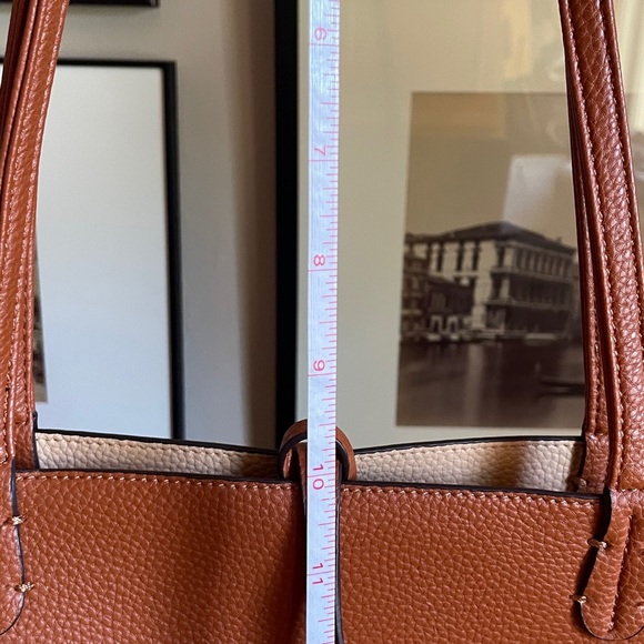 BRAND NEW Elegant Brown Buttery-Soft Tote Bag - advertised as Leather in Store - Picture 11 of 12